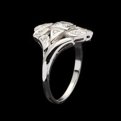 0.35ct tw Vintage Diamond Ring