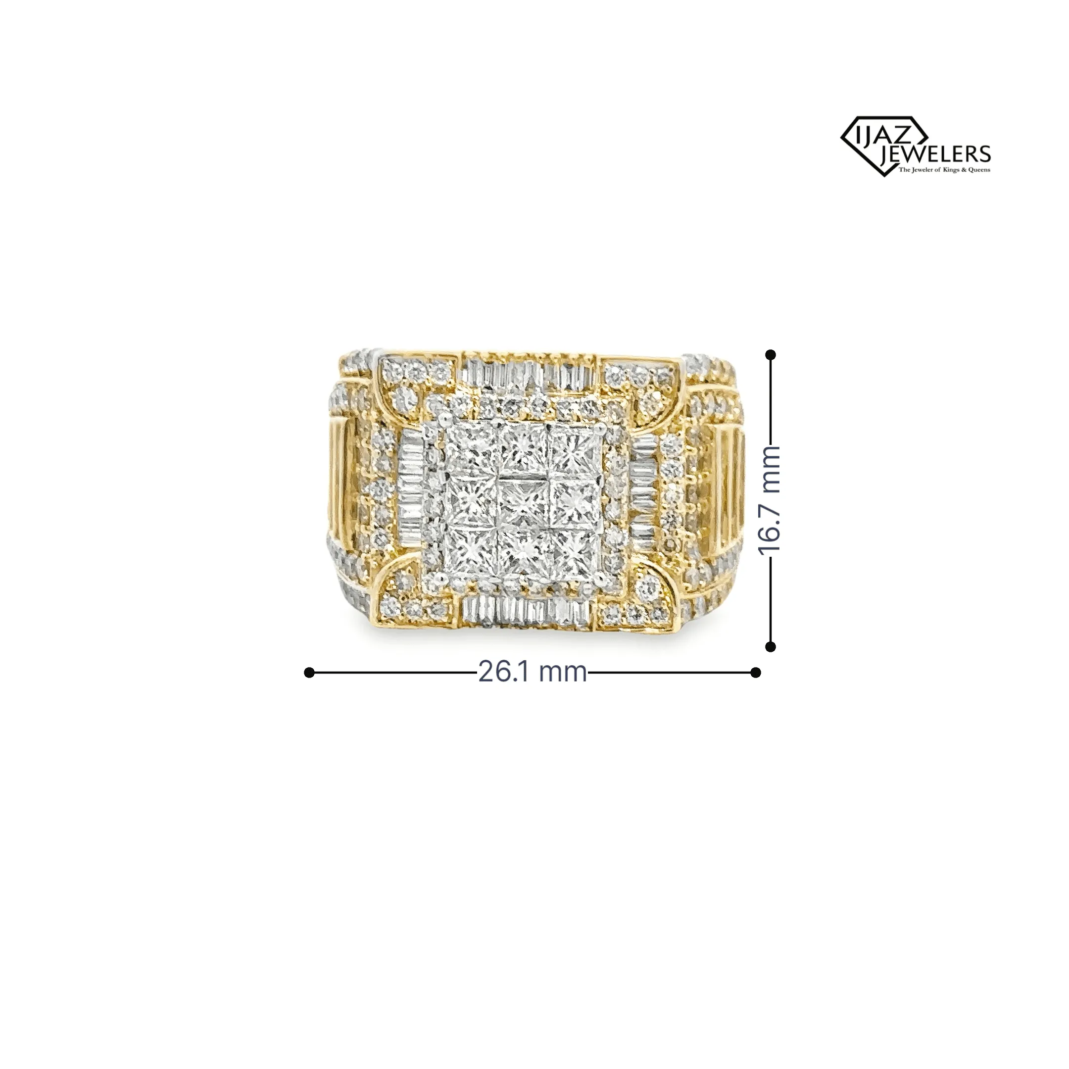 10K Gold 3.85 CTW Diamond Ring