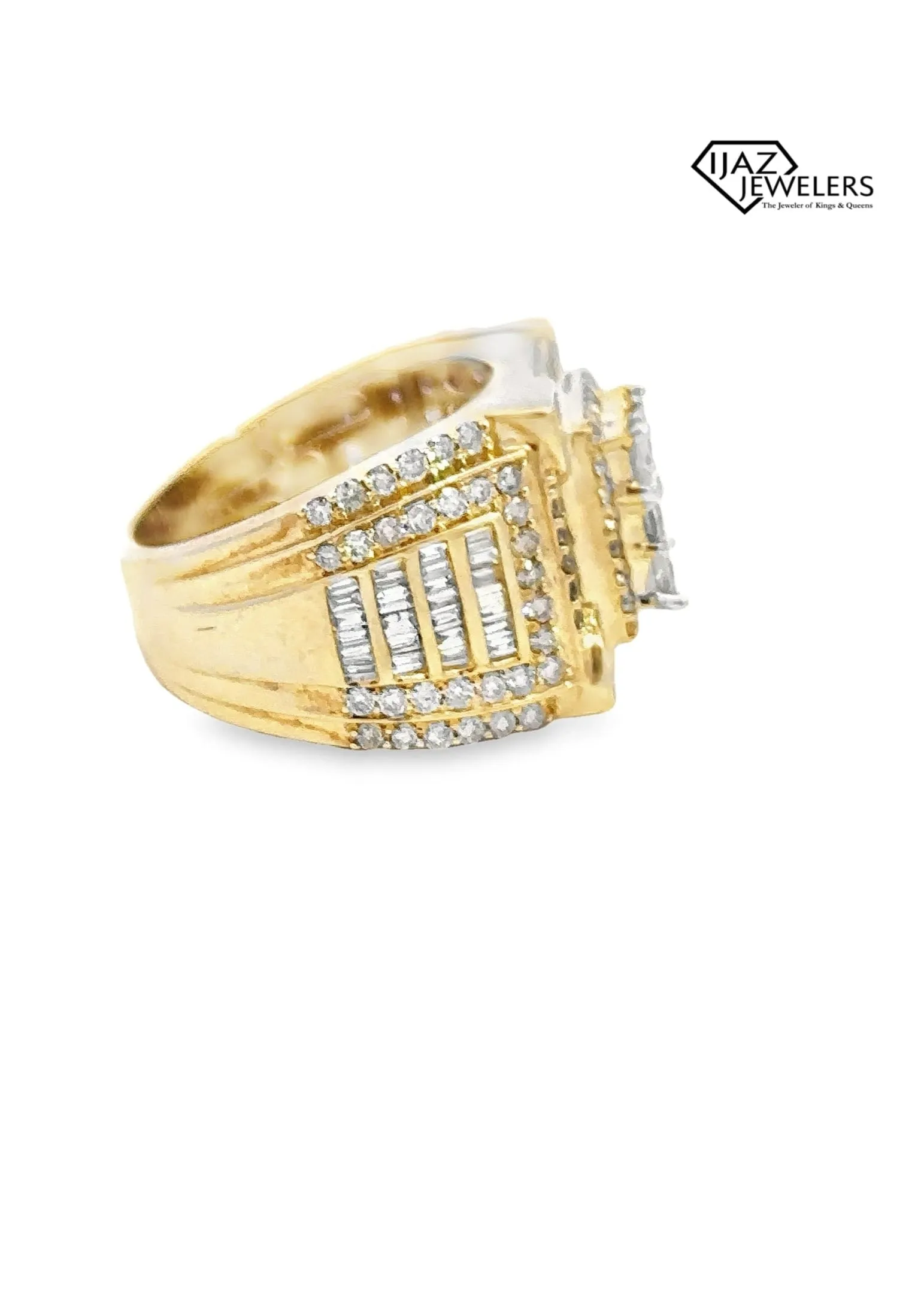 10K Gold 3.85 CTW Diamond Ring