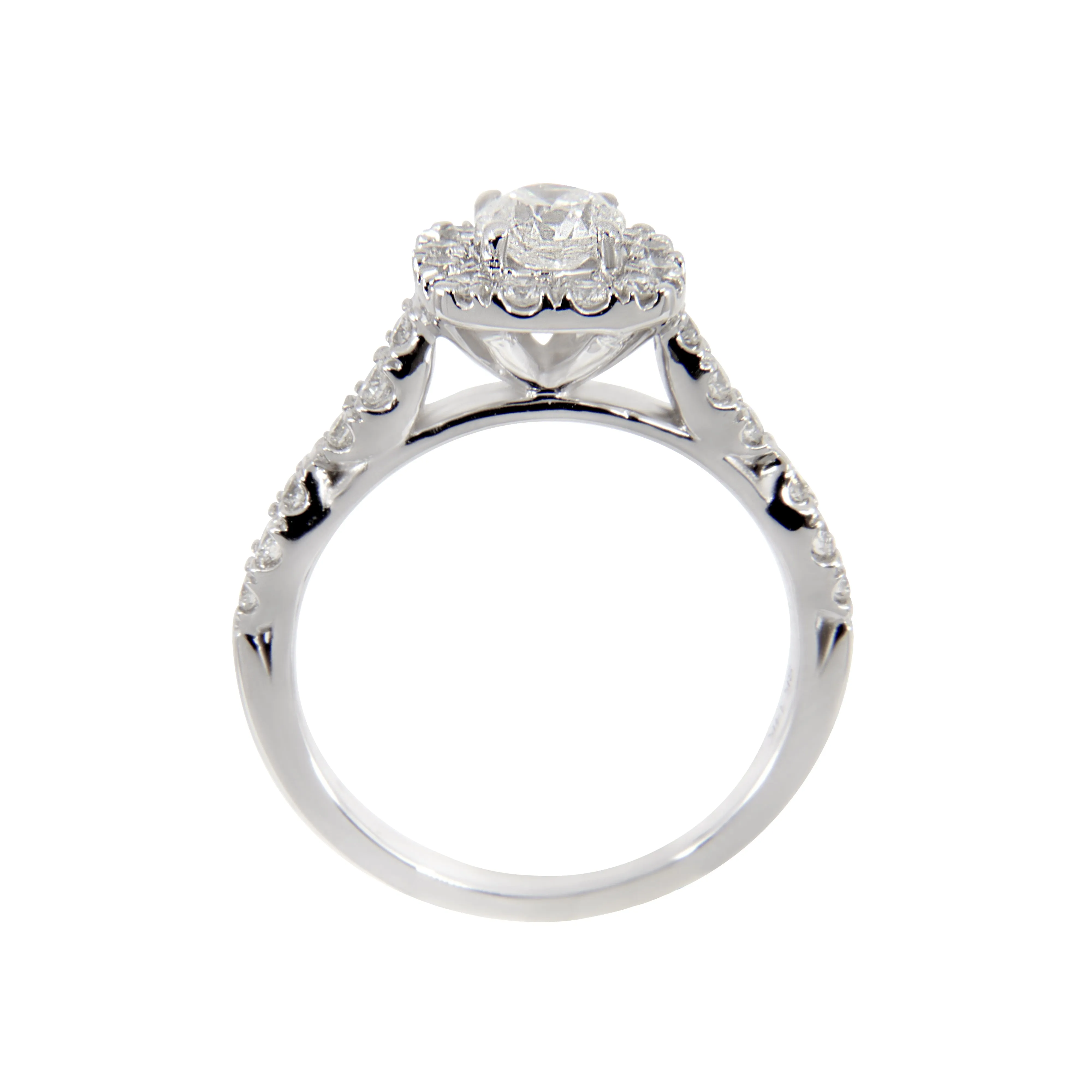 14K White Gold Tdw. 1.00ct Diamond Ring - 20733664