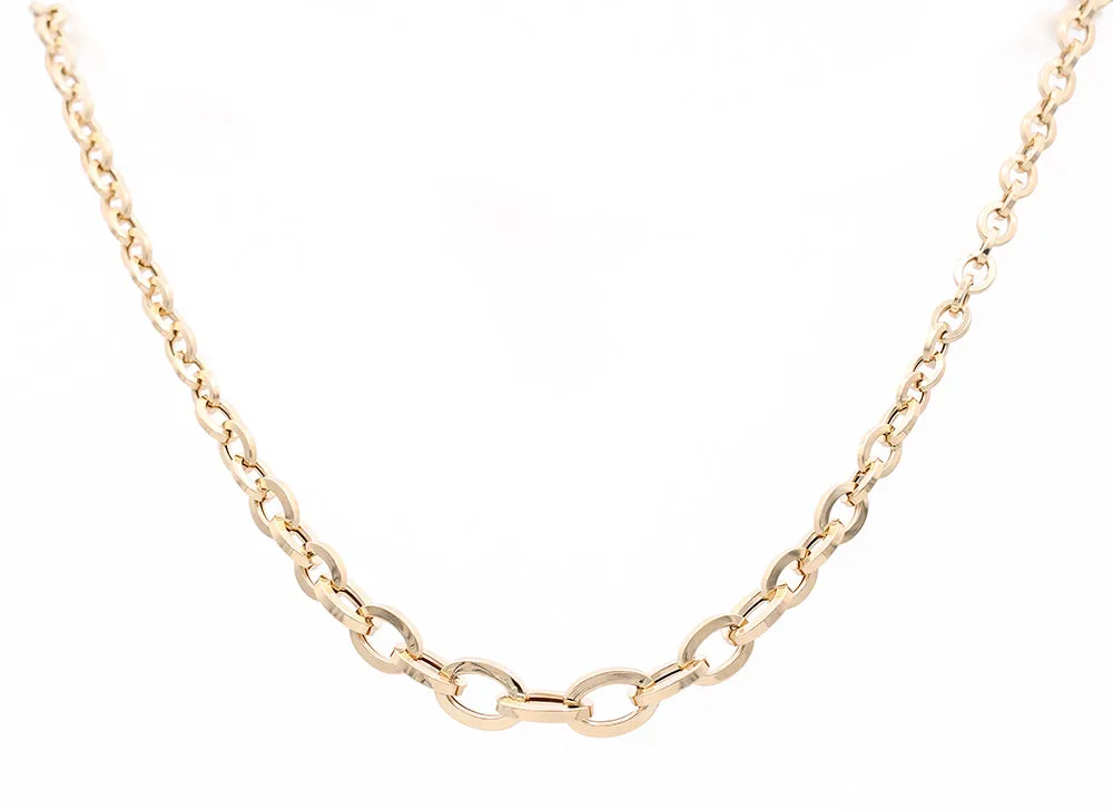 14K Women's Yellow Gold Italian Necklace