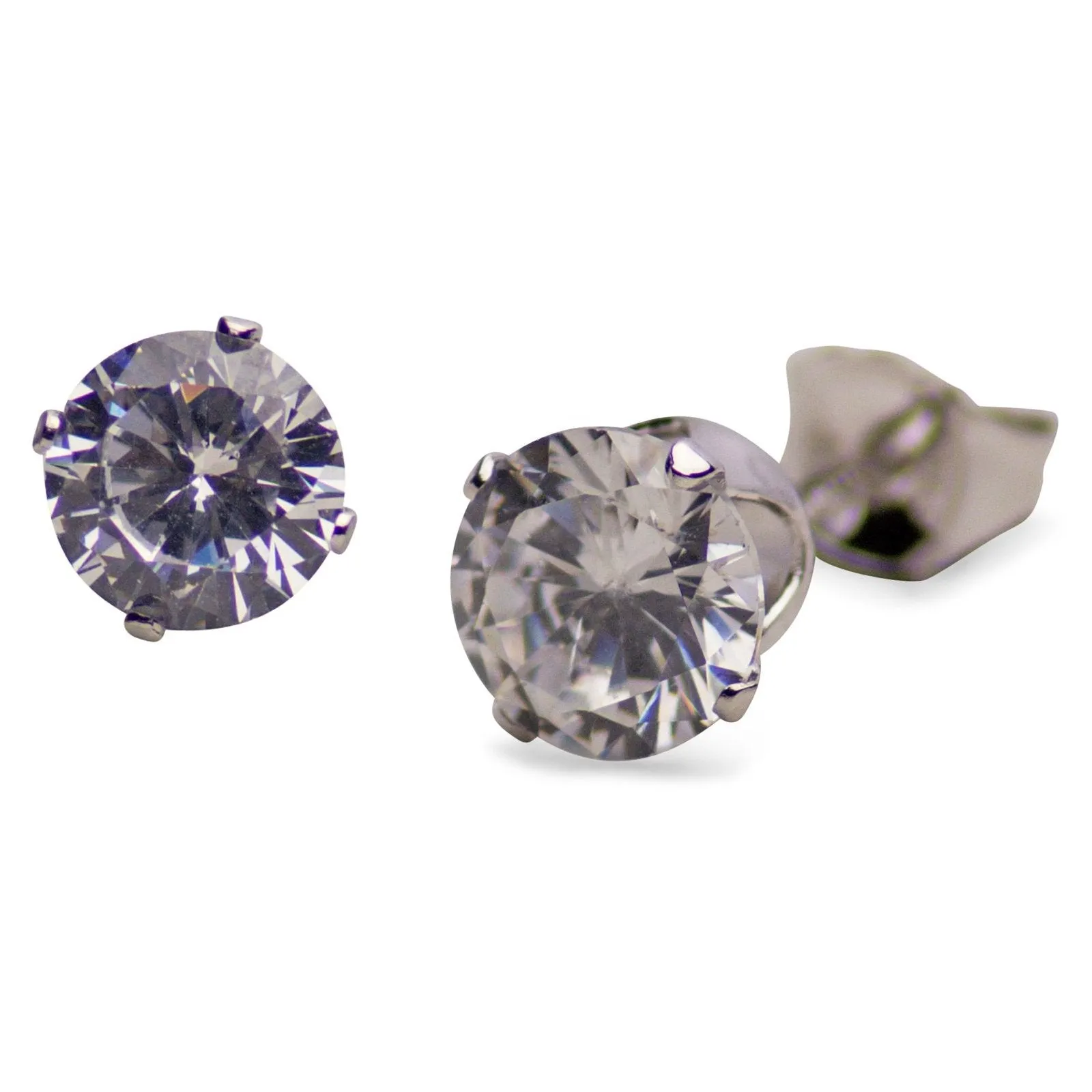 3.0 TCW Cubic Zirconia Earrings