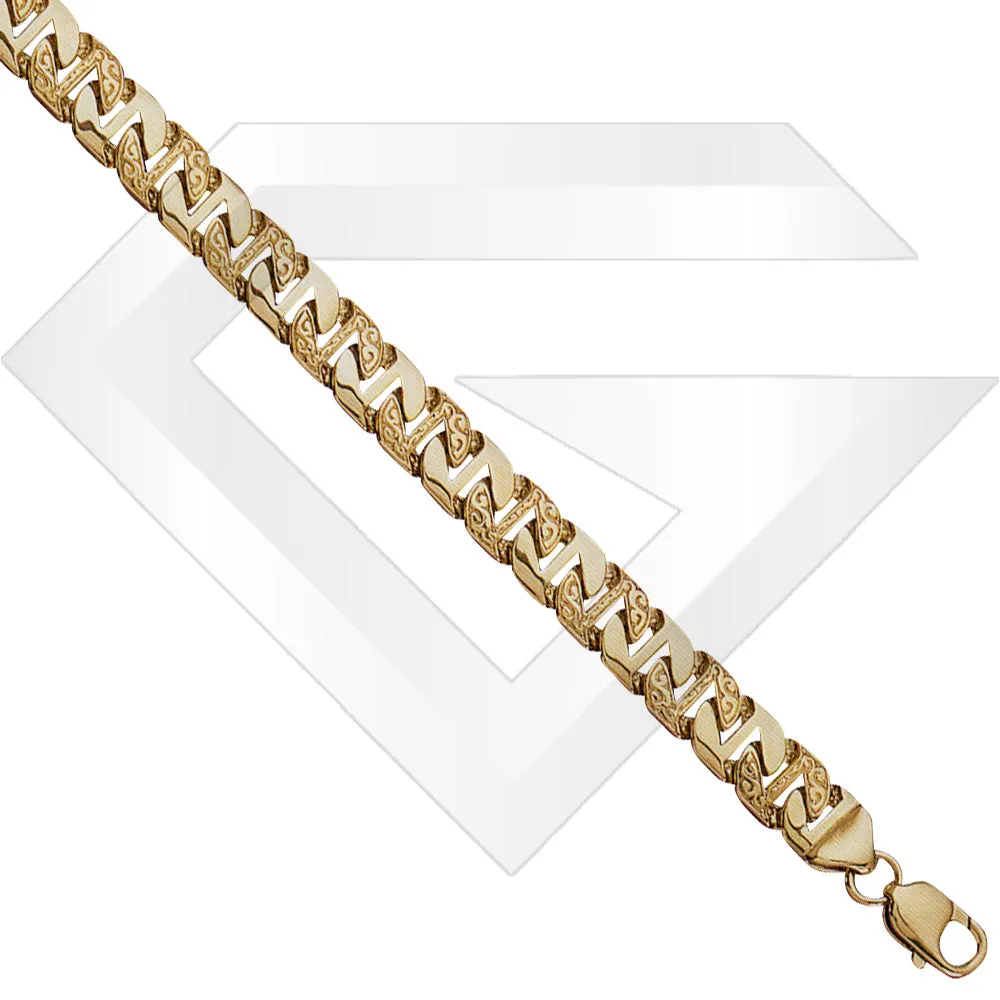 9ct Rangoon Gold Chain / Bracelet (Gauge 3)