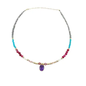 Aruba Beaded Choker