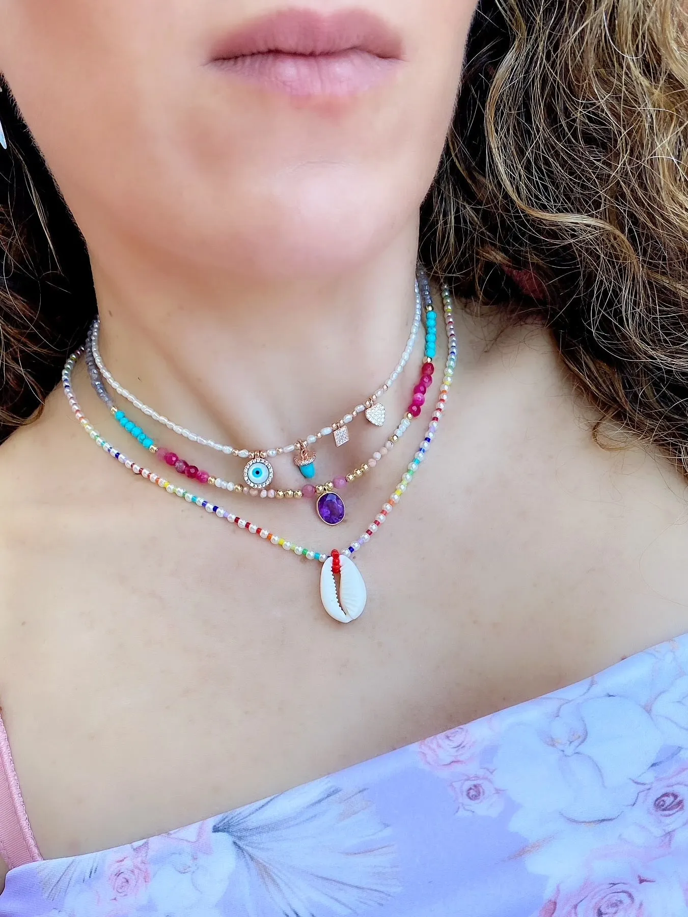 Aruba Beaded Choker