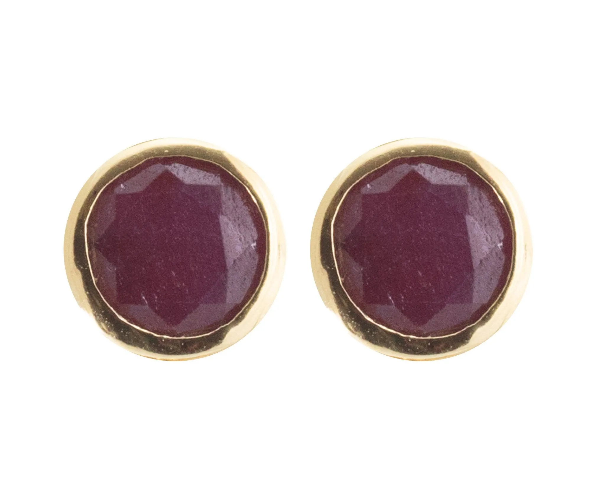 Aura Ruby Earrings