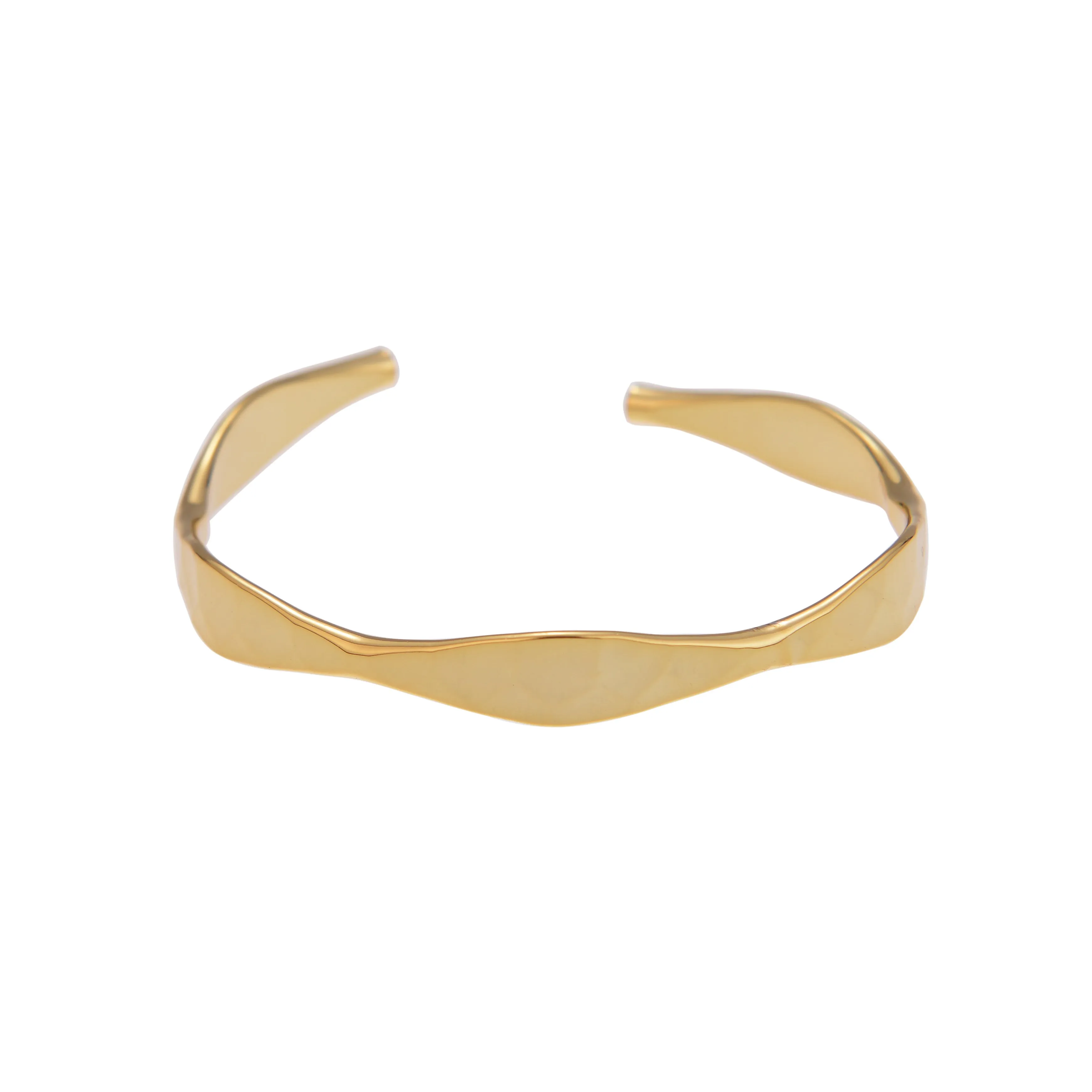 Block Wave Bangle