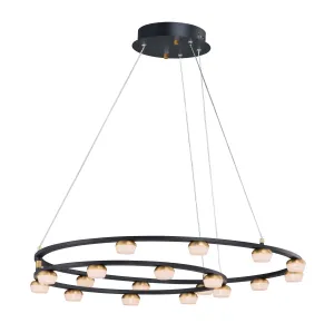 Button 18-Light LED Pendant