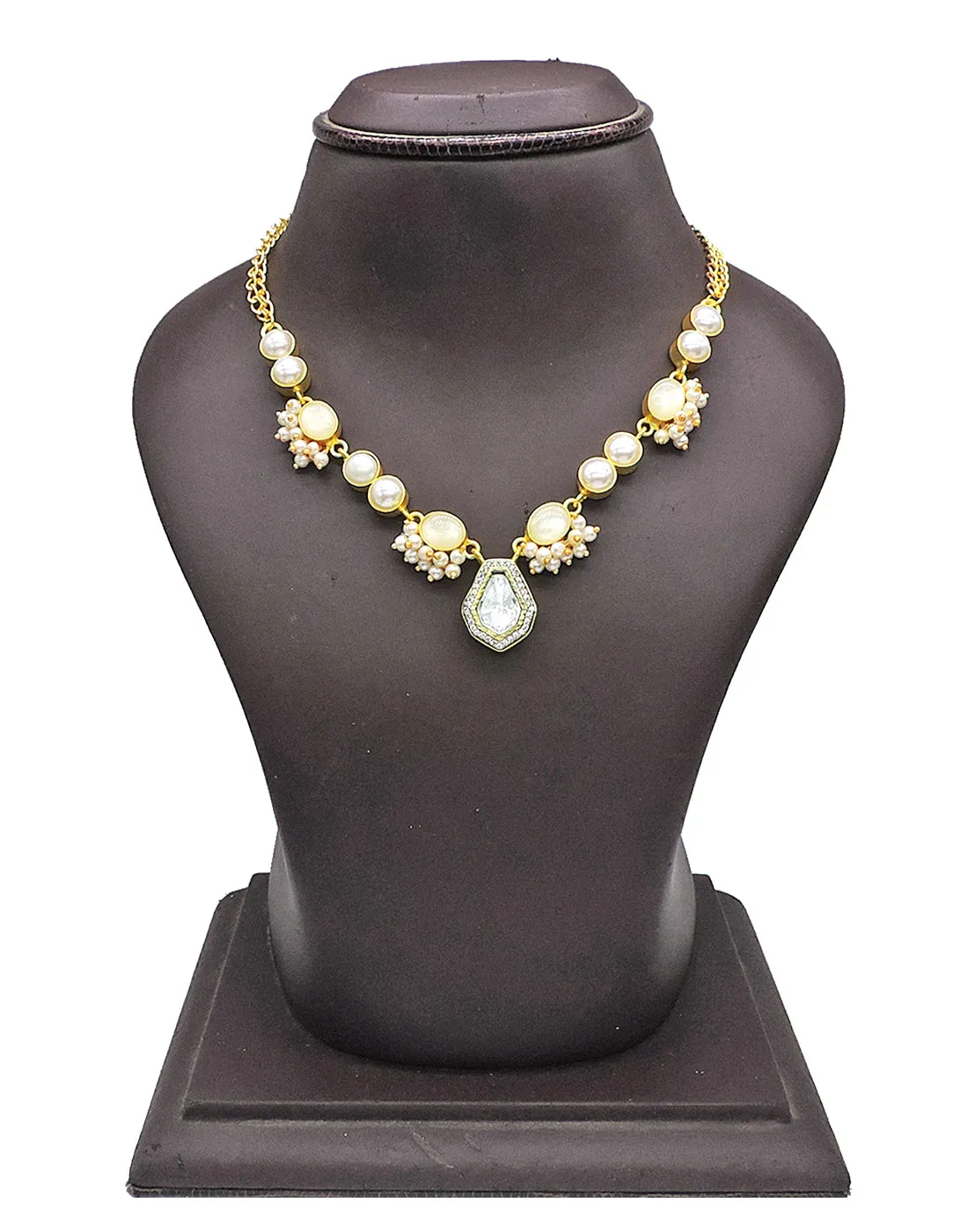 Crystal & Shell Necklace