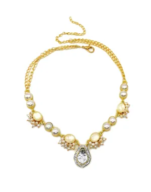 Crystal & Shell Necklace