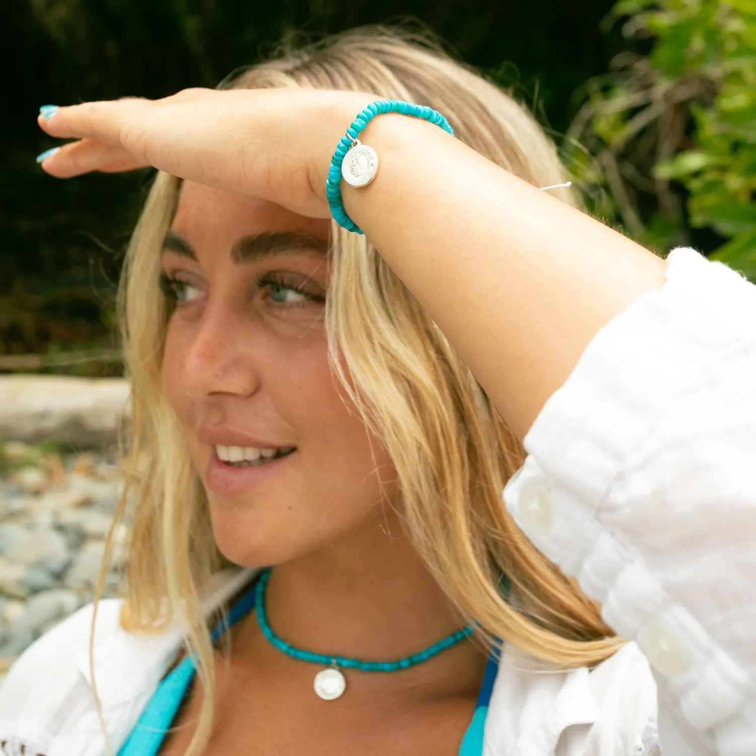 Crystal Coast Beaded Choker