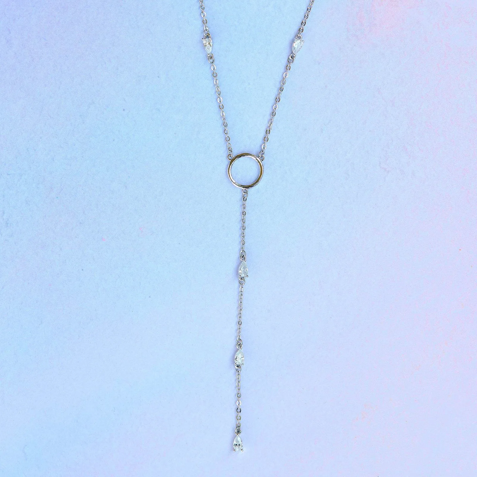 Crystal Lariat Choker