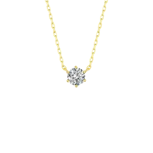 Essentials solitaire necklace