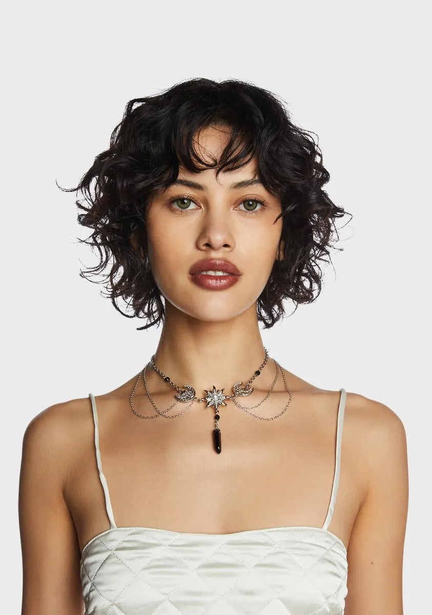 Eternal Nightfall Layered Choker