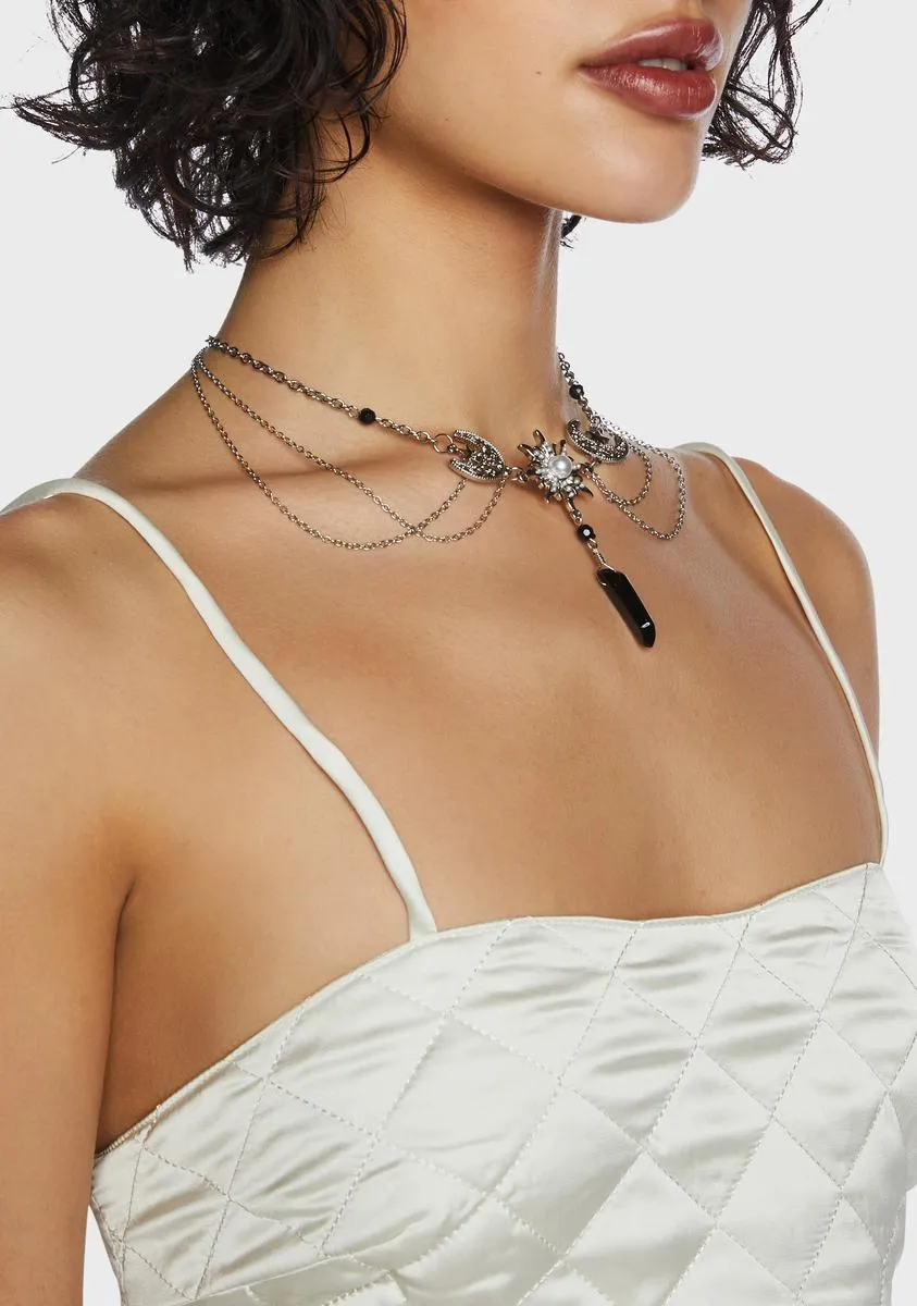 Eternal Nightfall Layered Choker