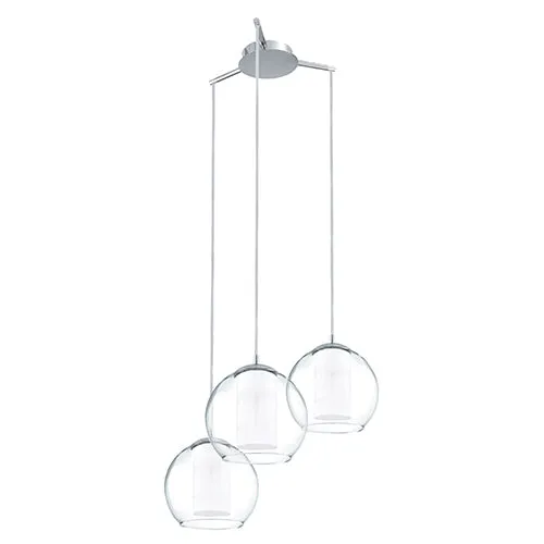 Eurolux P500 Bolsano 3LT Pendant 505mm Chrome