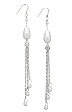 French Wires Pearl Earrings Trio - Sterling Silver