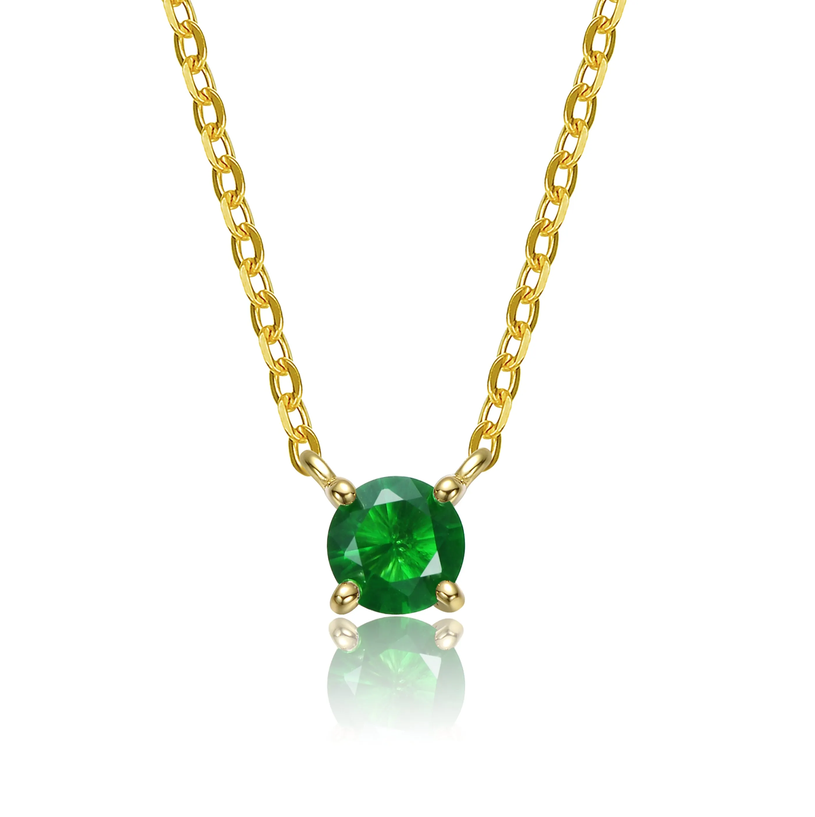 Gabrielle Kids Birthstone Solitaire Necklace