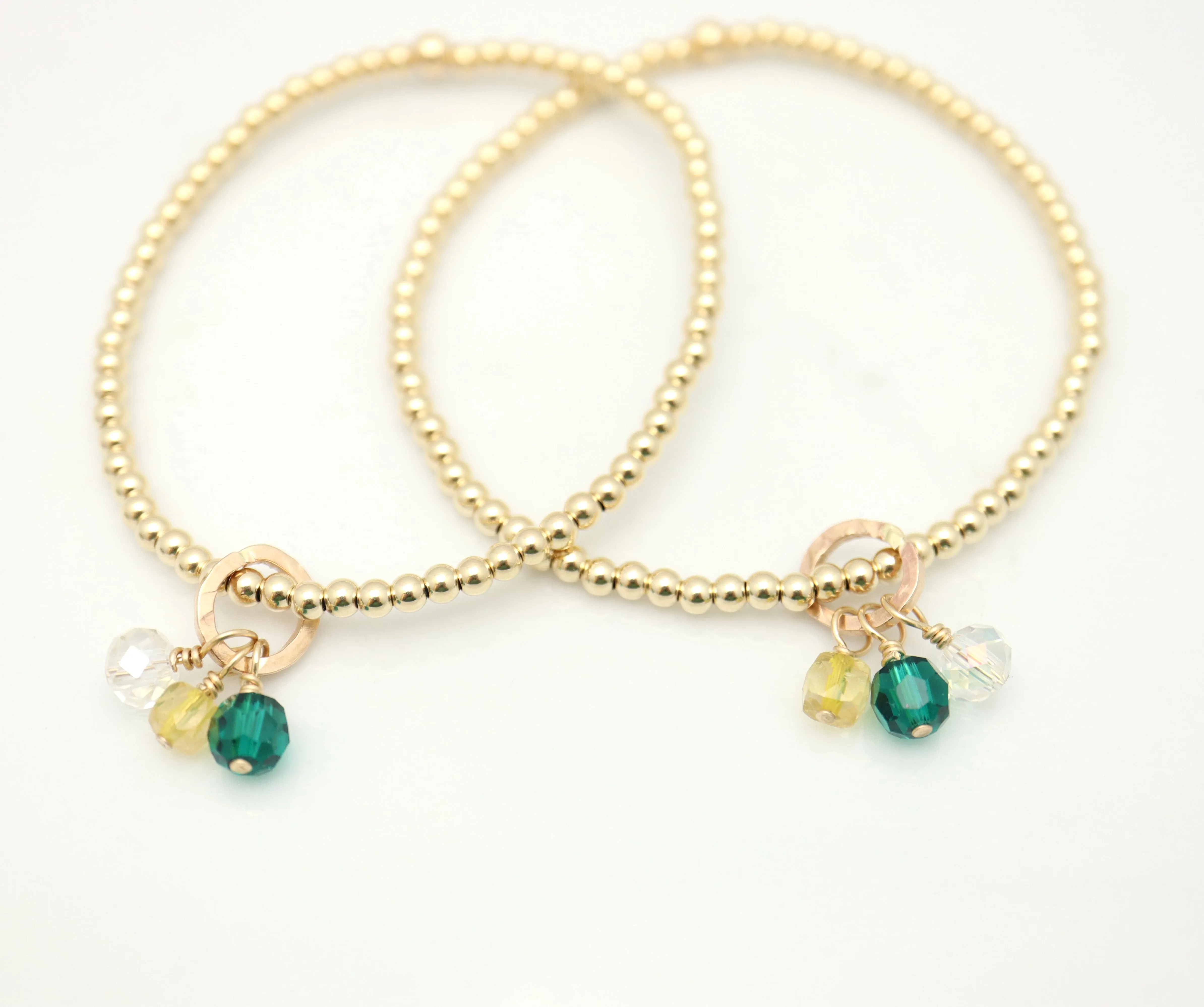 GOLD Birthstone Friendship Bracelets