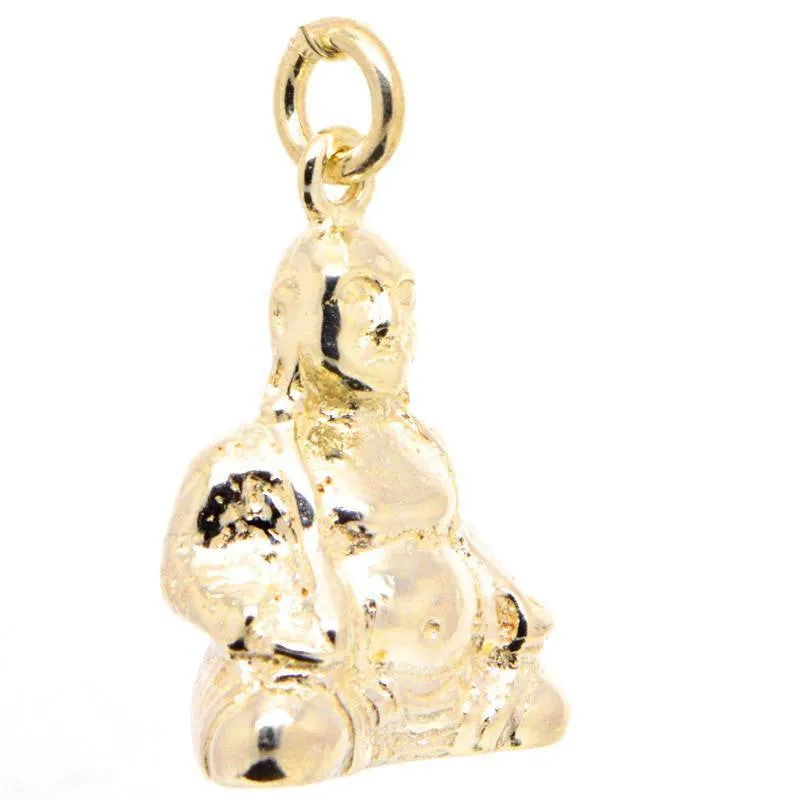 Gold Buddha Charm