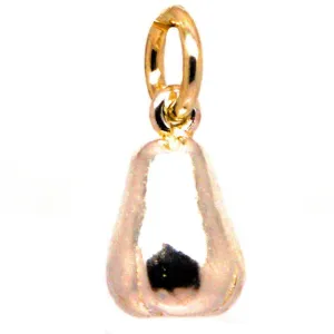 Gold Pear Charm