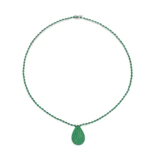 Green Drop Choker