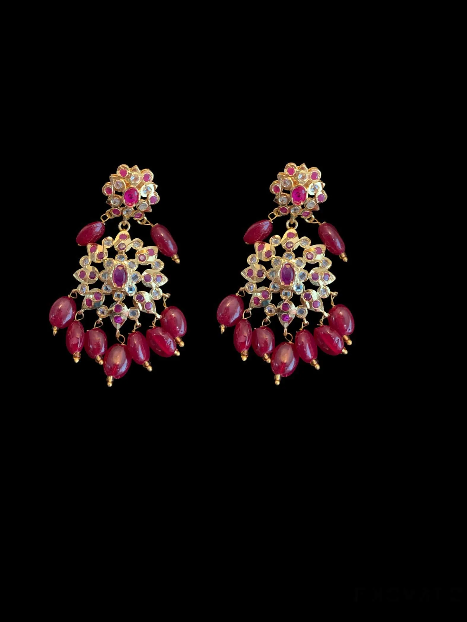 Kashf hyderabadi Rani haar in rubies  ( SHIPS IN 3 WEEKS )