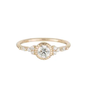 Large Round Poeme Diamond Ring