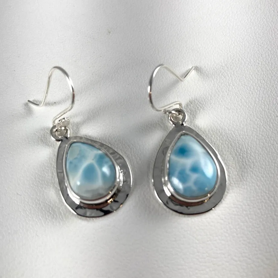 Larimar & Sterling Silver Pendant