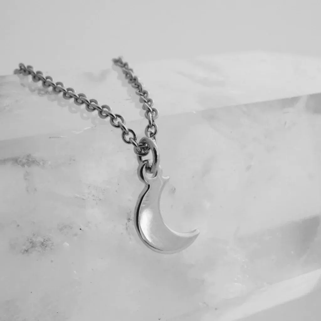 magic charm moon necklace