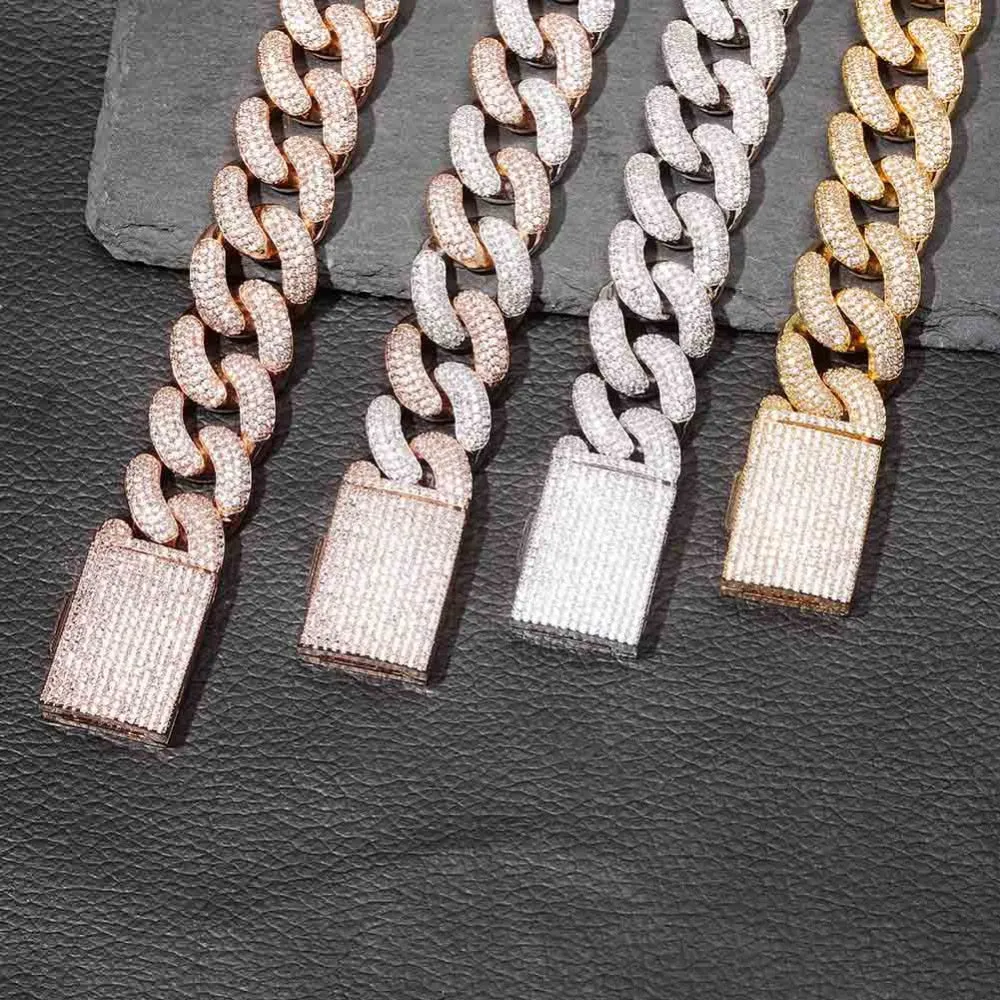 Miami Lock Clasp Cuban Link  Bracelet