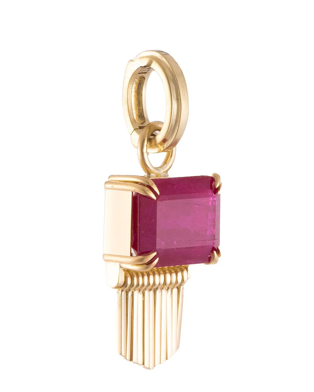 Mozambique Ruby Simba Pendant