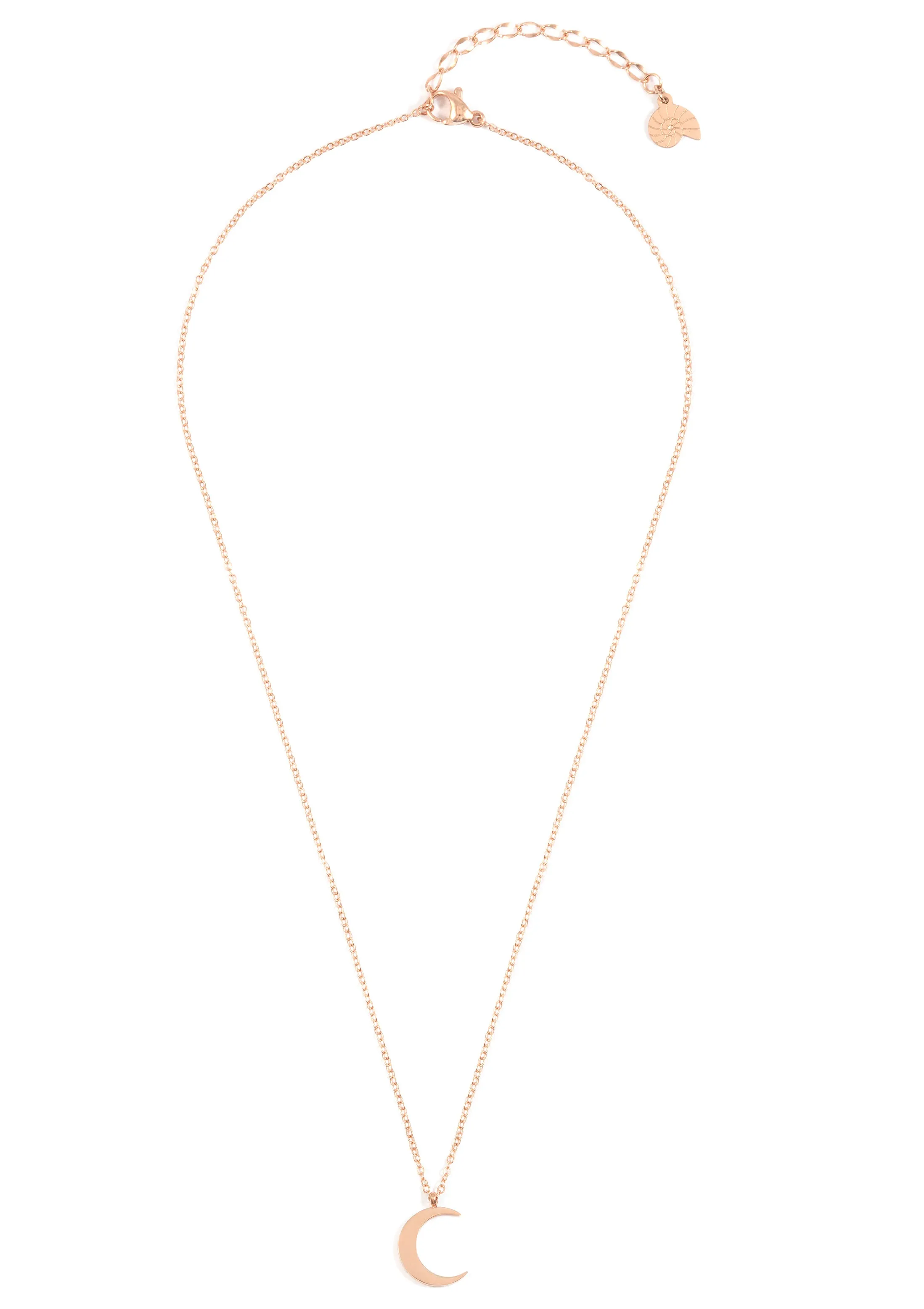 Multilayer Necklace Set Rose Gold