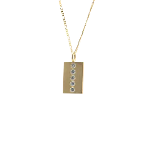 Name pendent necklace