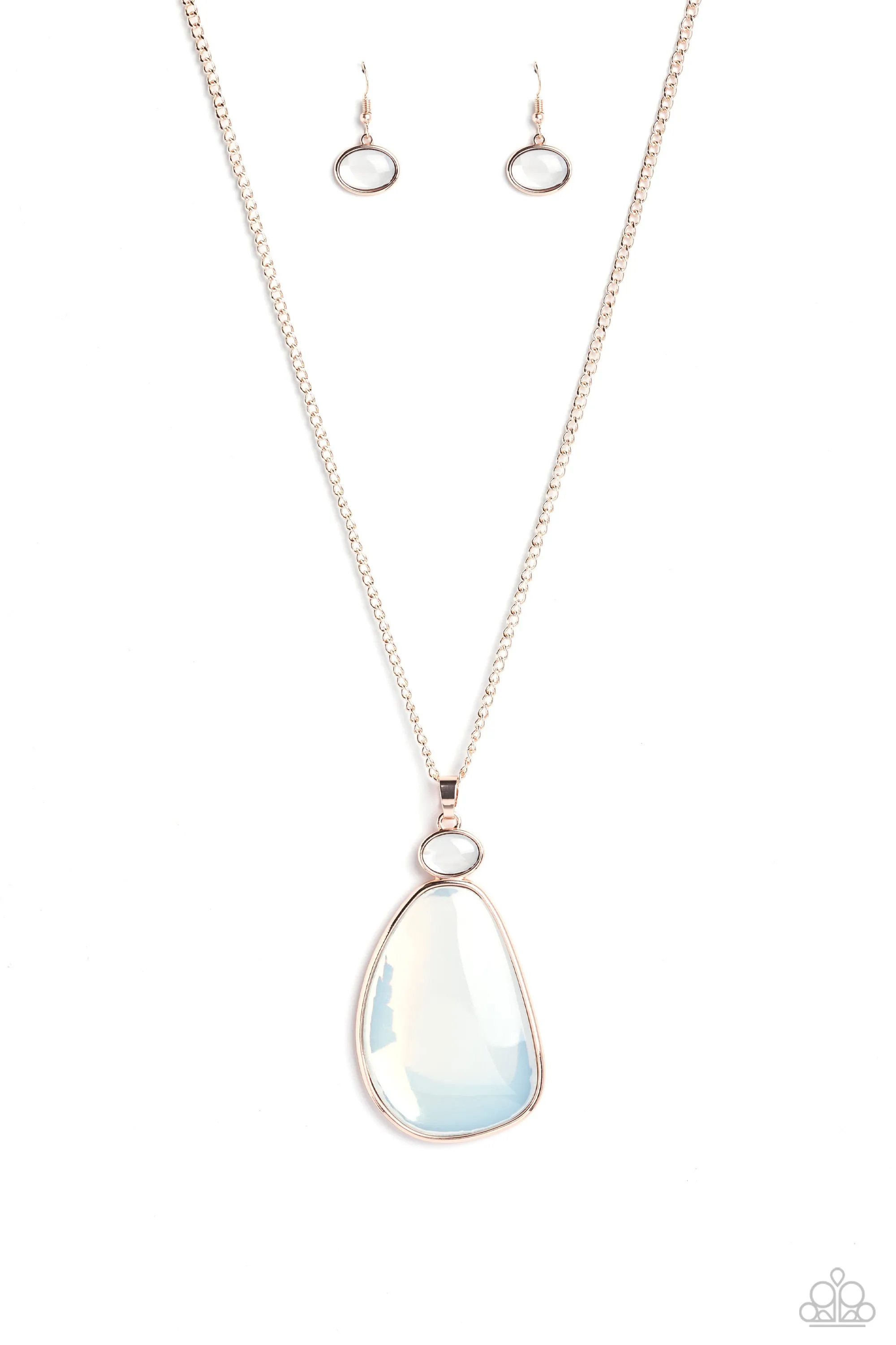 Necklaces Geometric Glow - Rose Gold