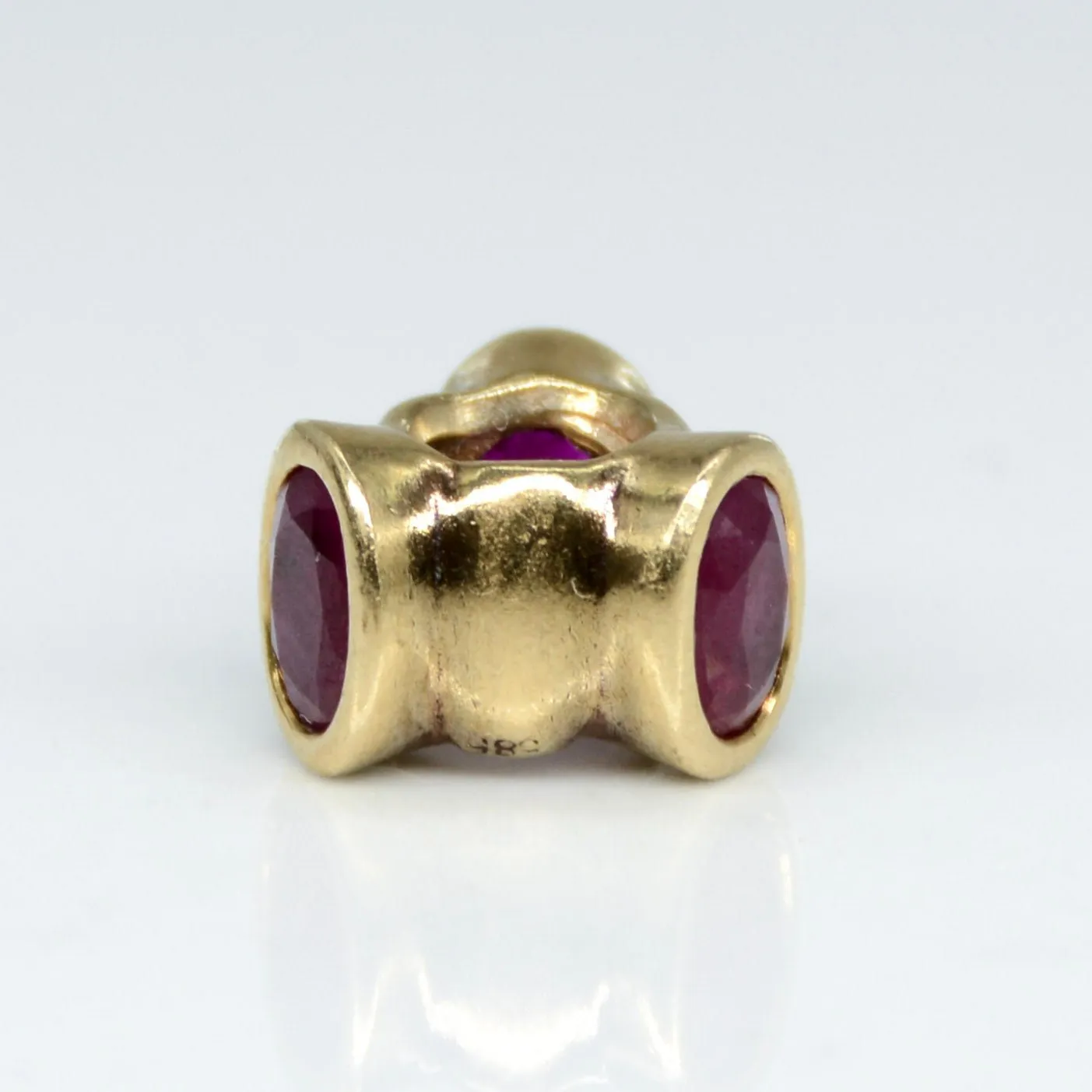 'Pandora' Big Rubies Charm | 1.50ctw |