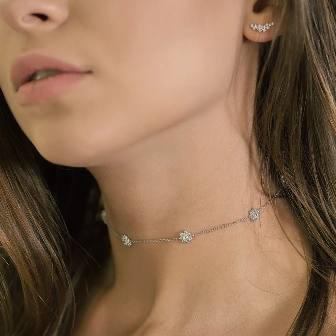 Pavé Crystal Choker