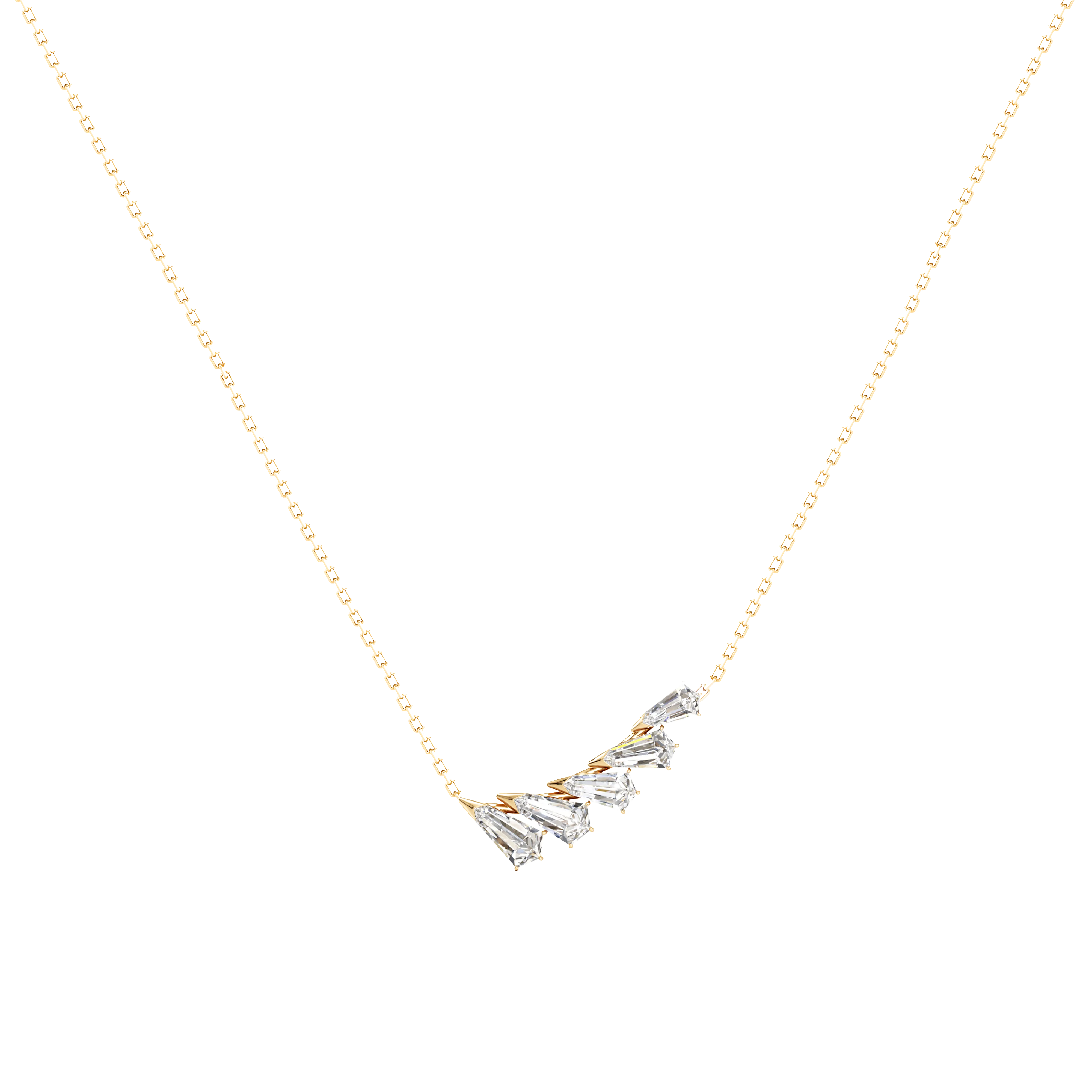 Phoenix wing pendant necklace