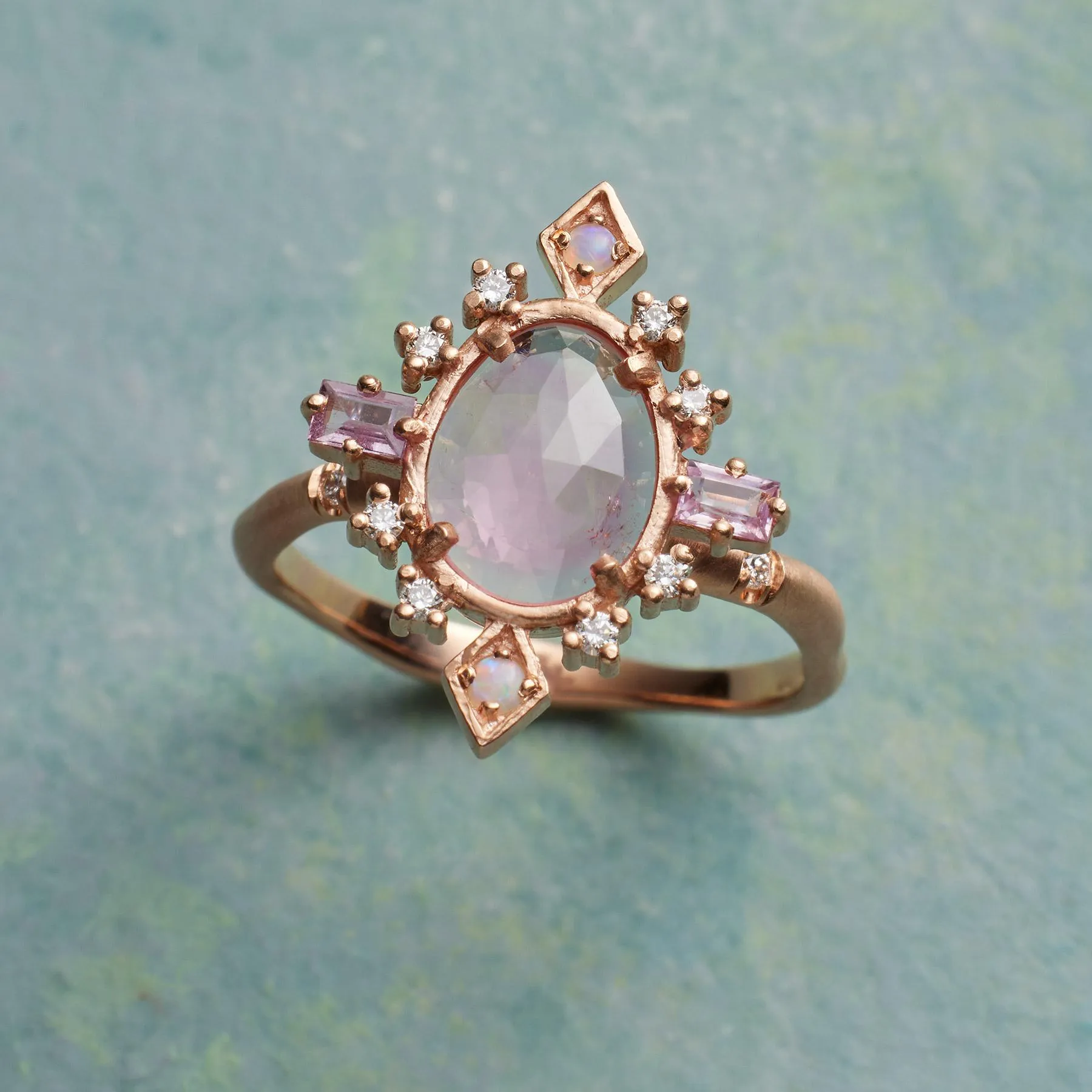 Rose Starburst Ring