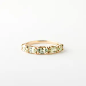 Seabright Ring - Sage Green Sapphire