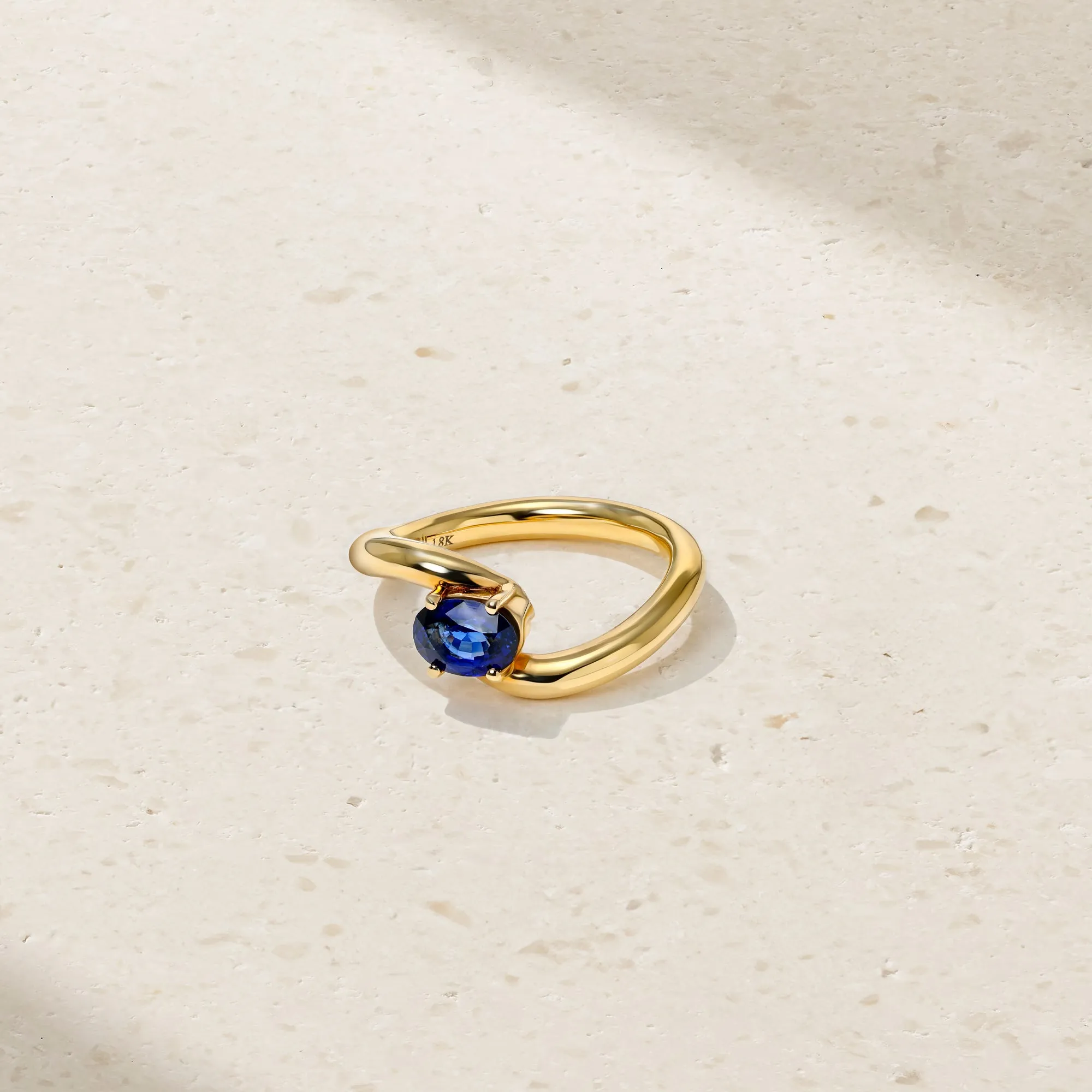 Stark Tempest Sapphire Ring