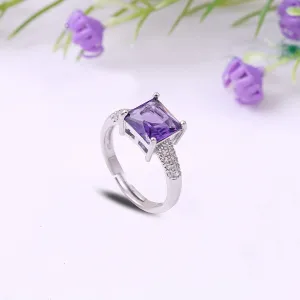 Startle Purple Diamond Ring